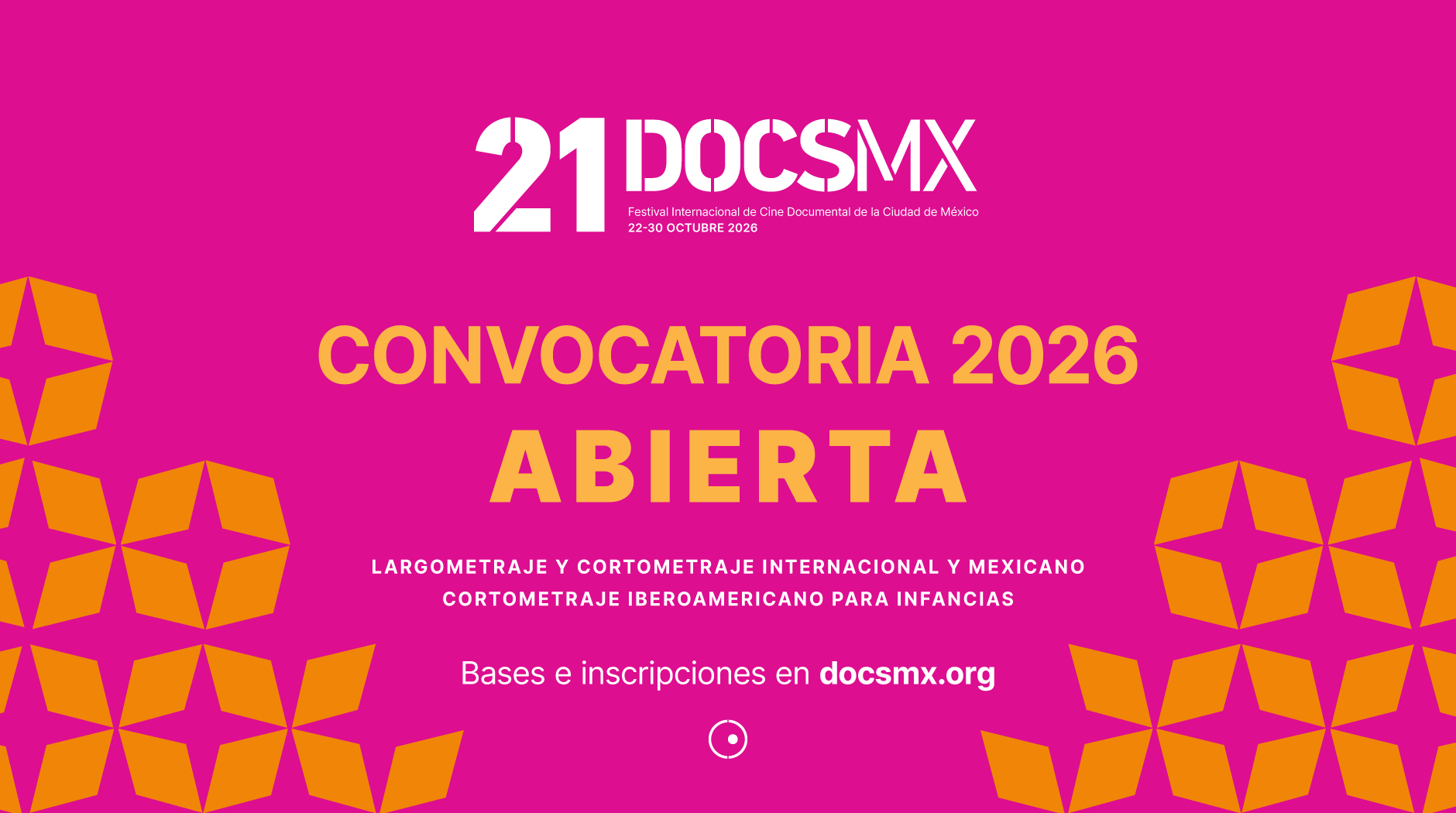Convocatoria abierta: Festival Internacional de Cine Documental de la Ciudad de México | DocsMX