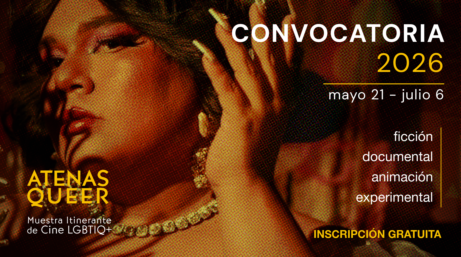 Convocatoria abierta: Atenas Queer - Muestra Itinerante de Cine LGBTQ+