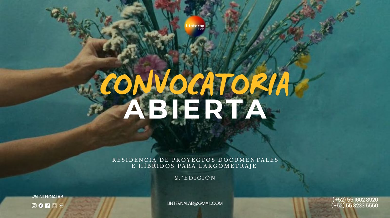 Convocatoria abierta: Linterna Lab: 2ª Residencia de Proyectos Documentales e Híbridos para Largometraje