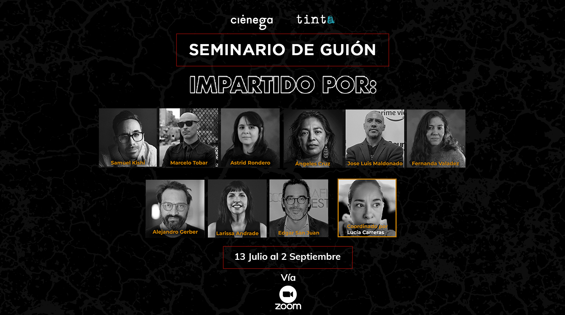 Convocatoria abierta: Ciénega Cine - Seminario de Guion