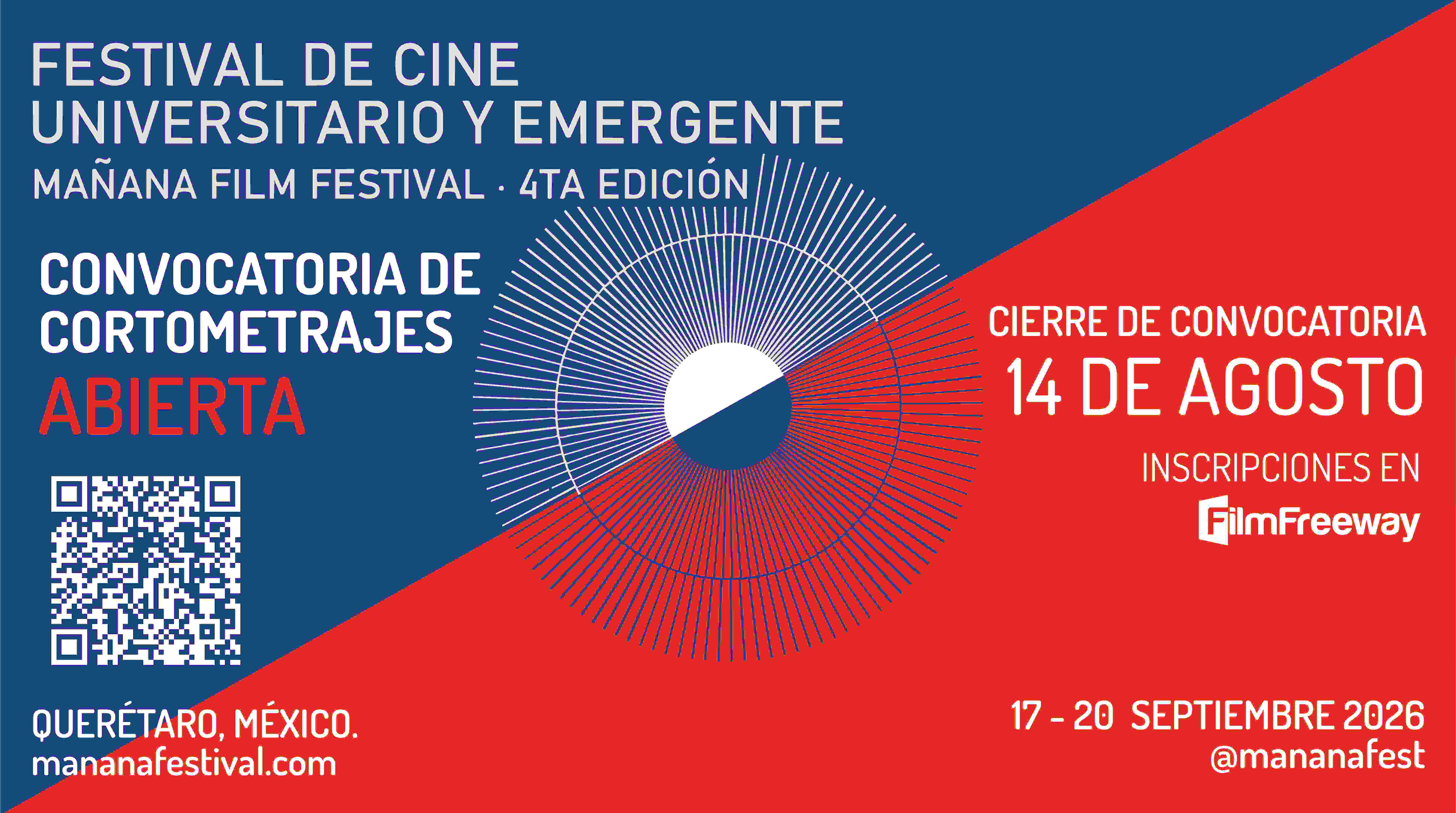 Convocatoria abierta: Mañana Film Fest