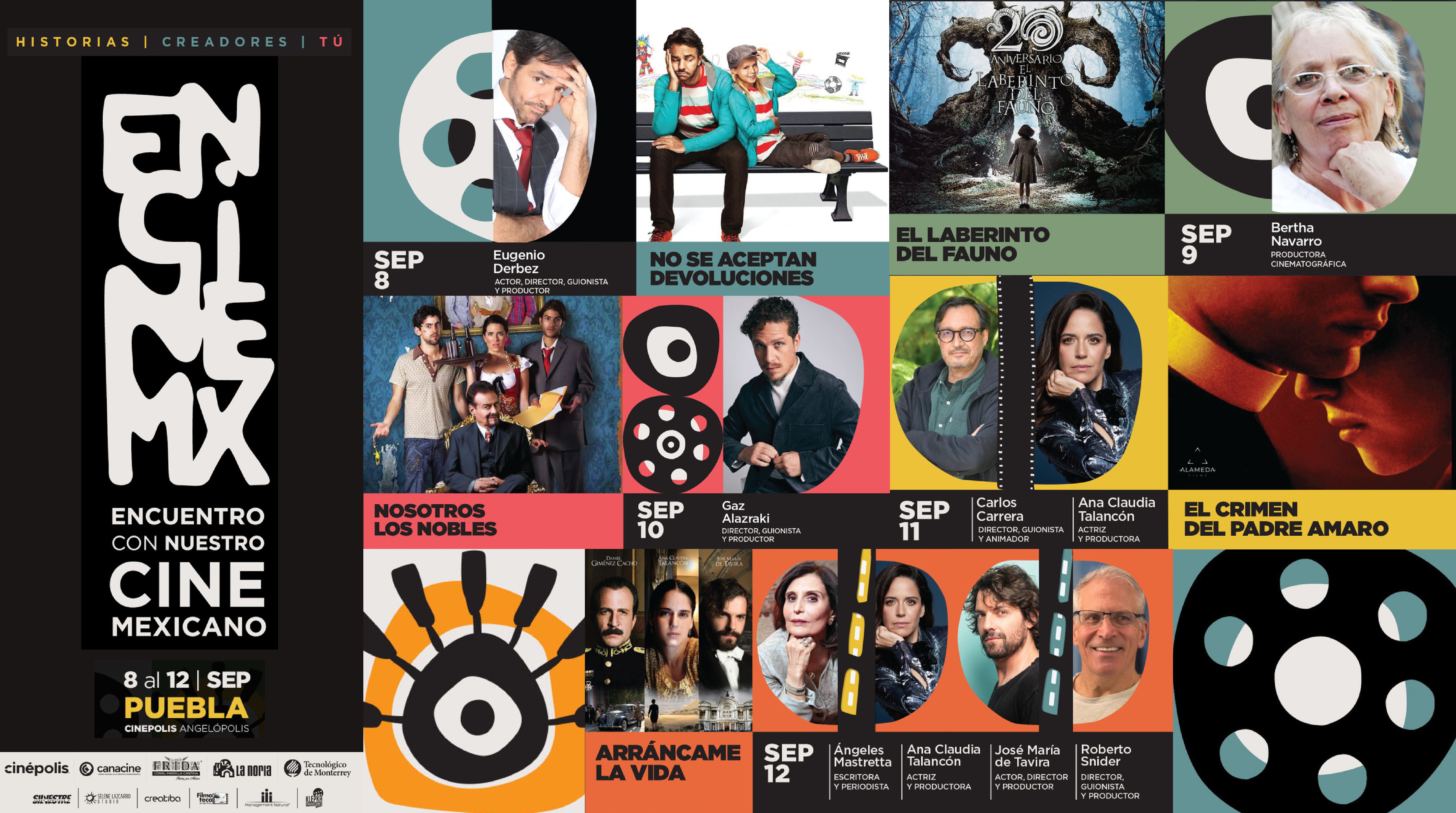 El cine mexicano llega a Puebla este septiembre a través del ENCINEMX