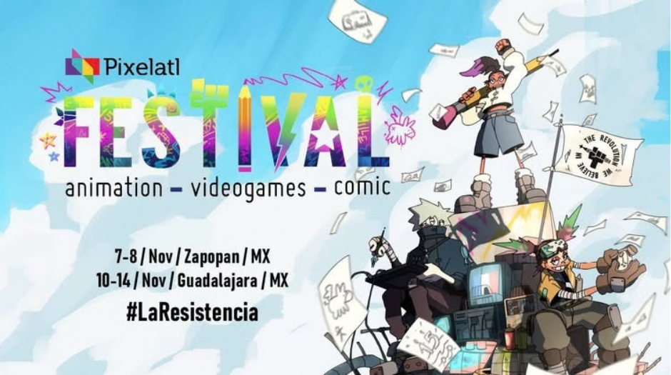 El 15º Festival Pixelatl, con Francia como invitado de honor