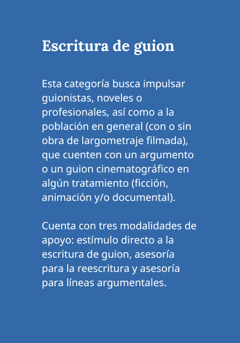 escritura de guion